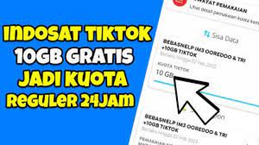 Kuota Tiktok Menjadi Kuota Utama, Ini Caranya