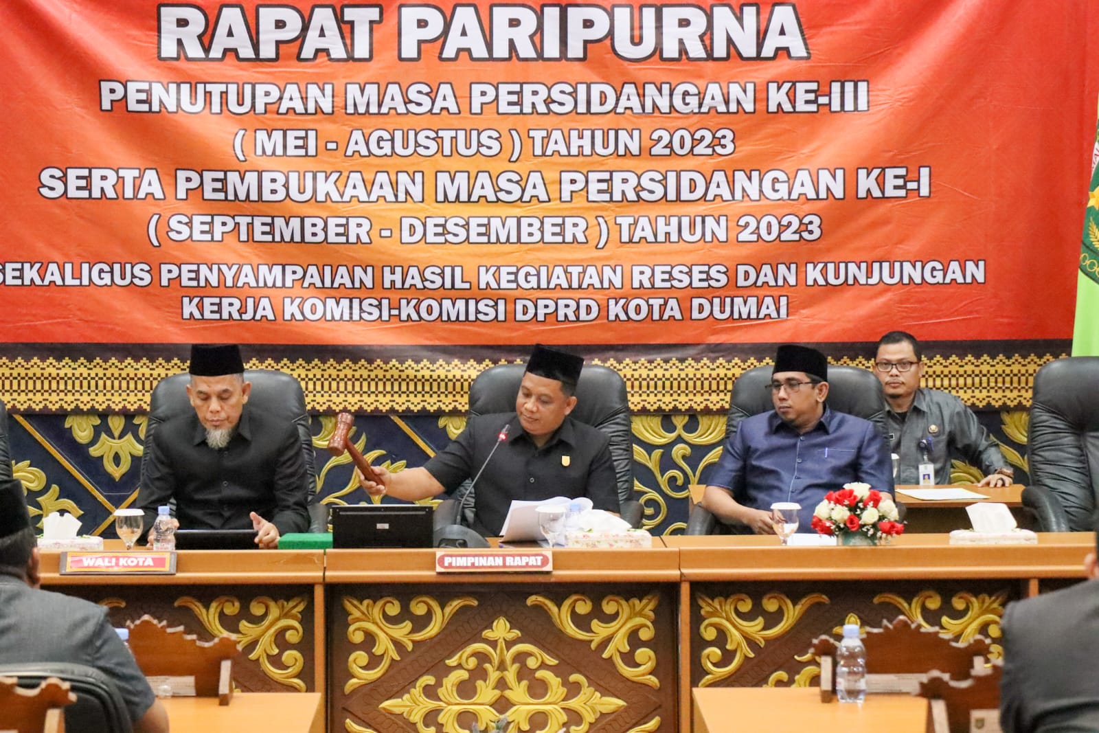 DPRD Dumai Gelar Paripurna Penutupan Masa Sidang Ke III Mei – Agustus 2023